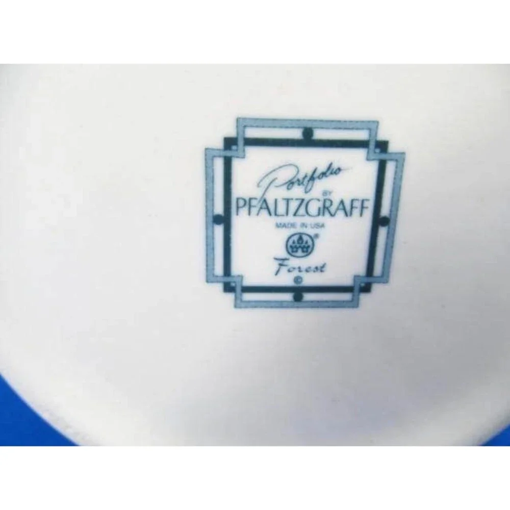 Pfaltzgraff Portfolio Forest Large Gravy Boat Excellent Condition